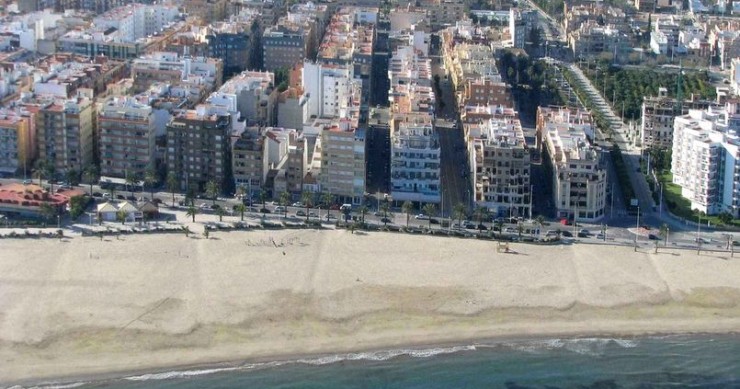 Playa Port de Sagunt, Sagunto/Sagunt, Valencia / Fuente: mapama.gob.es