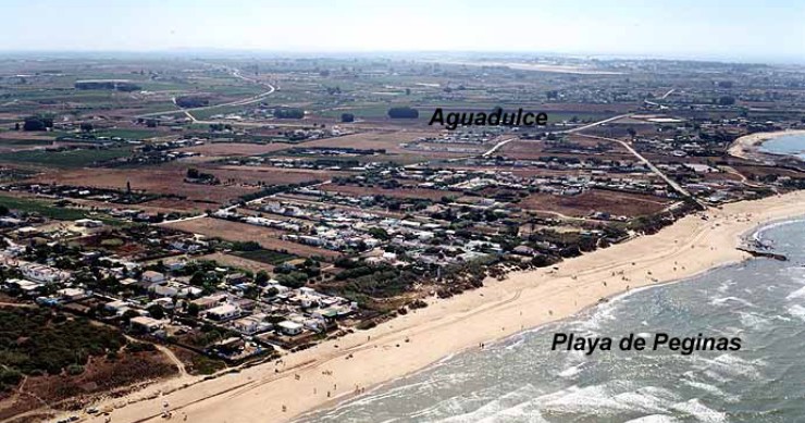 Playa Aguadulce, Rota, Cádiz / Fuente: mapama.gob.es