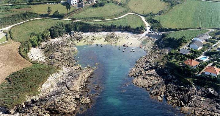 Playa Porto Chas, Arteixo, A Coruña / Fuente: mapama.gob.es