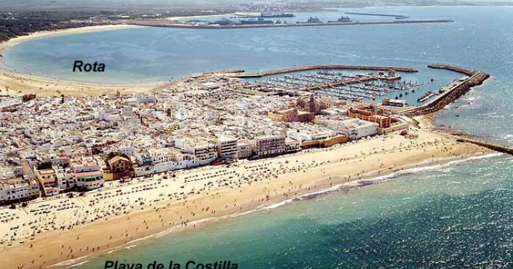 Playa La Costilla, Rota, Cádiz / Fuente: mapama.gob.es