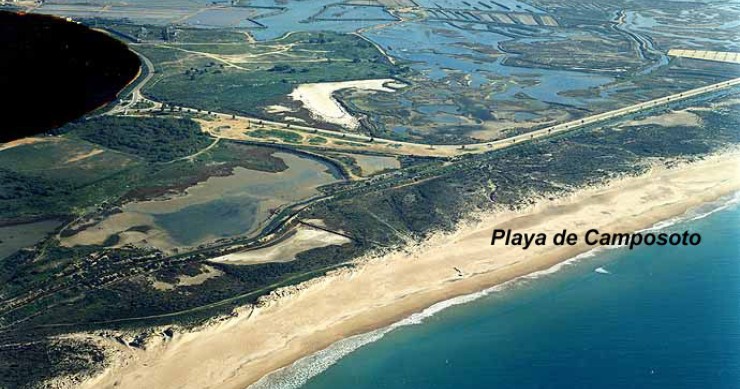 Playa Camposoto, San Fernando, Cádiz / Fuente: mapama.gob.es
