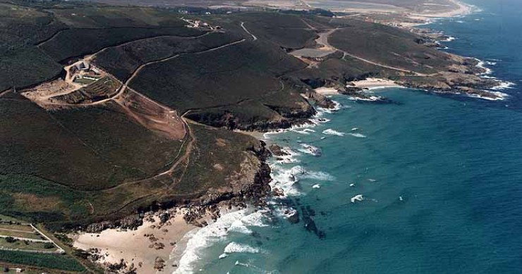 Playa Leira, Carballo, A Coruña / Fuente: mapama.gob.es