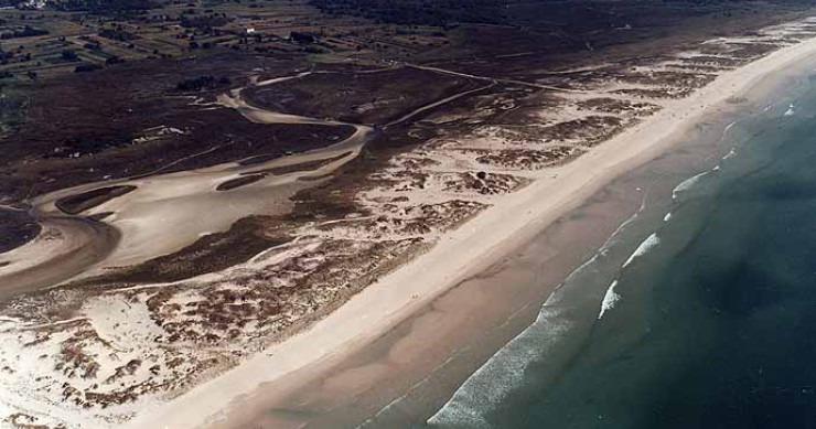 Playa Carnota, Carnota, A Coruña / Fuente: mapama.gob.es