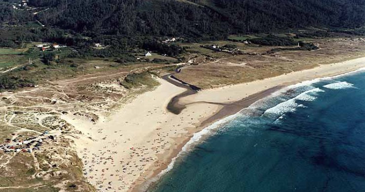 Playa Esmelle, Ferrol, A Coruña / Fuente: mapama.gob.es