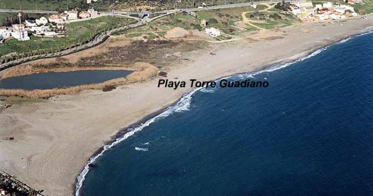 Playa Torreguadiaro, San Roque, Cádiz / Fuente: mapama.gob.es