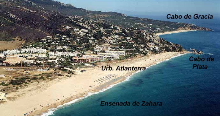 Playa Atlanterra, Tarifa, Cádiz / Fuente: mapama.gob.es