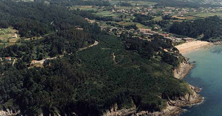 Playa Ber, Pontedeume, A Coruña / Fuente: mapama.gob.es