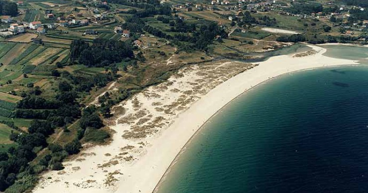 Playa Aguieira, Porto do Son, A Coruña / Fuente: mapama.gob.es