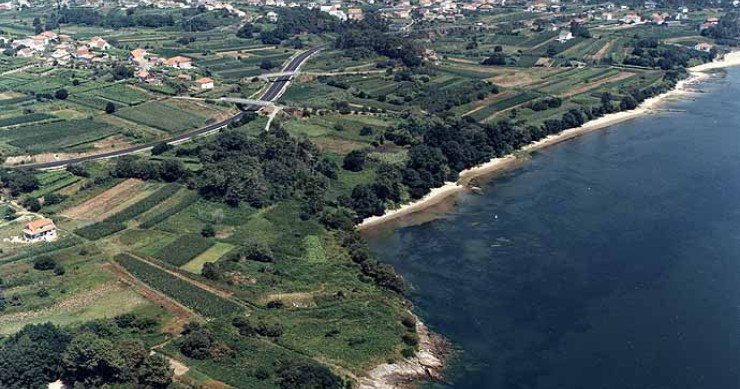 Playa A Torre, Rianxo, A Coruña / Fuente: mapama.gob.es