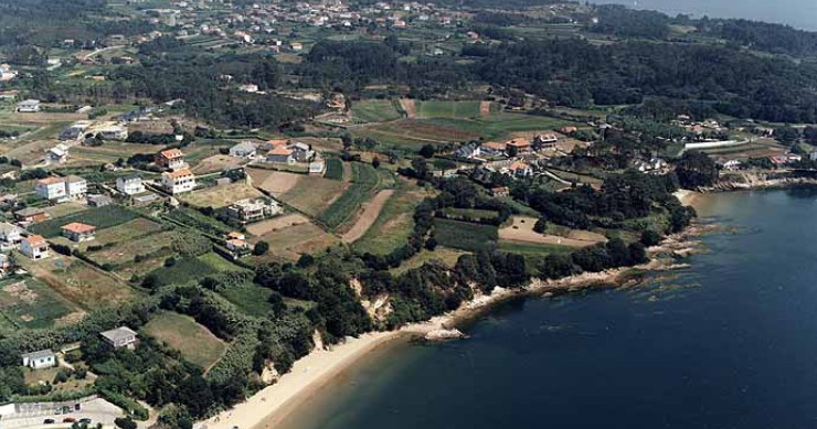 Playa Tanxil, Rianxo, A Coruña / Fuente: mapama.gob.es