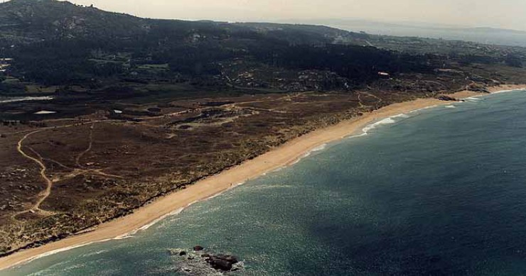 Playa Vilar, Ribeira, A Coruña / Fuente: mapama.gob.es