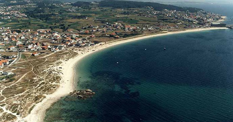 Playa O Castro, Ribeira, A Coruña / Fuente: mapama.gob.es