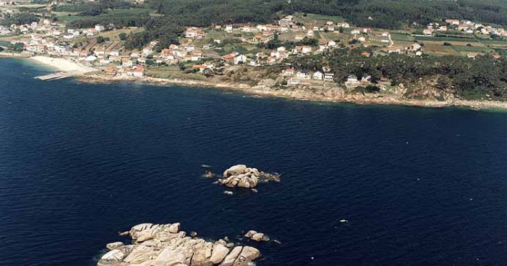 Playa A Ameixida, Ribeira, A Coruña / Fuente: mapama.gob.es