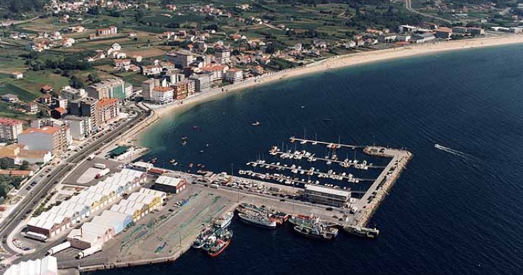 Playa Carolinas, Ribeira, A Coruña / Fuente: mapama.gob.es