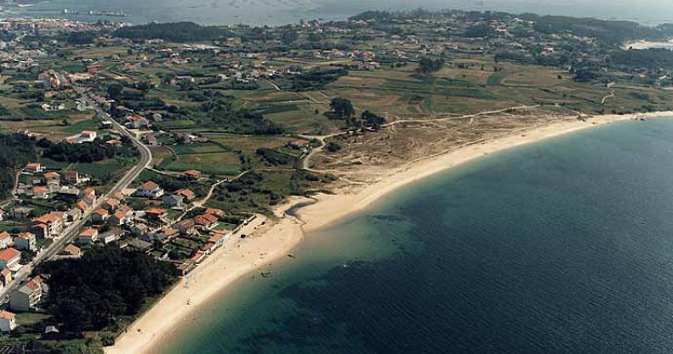 Playa A Corna, Ribeira, A Coruña / Fuente: mapama.gob.es