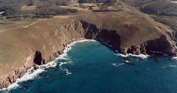 Playa Rosella, Valdoviño, A Coruña / Fuente: mapama.gob.es