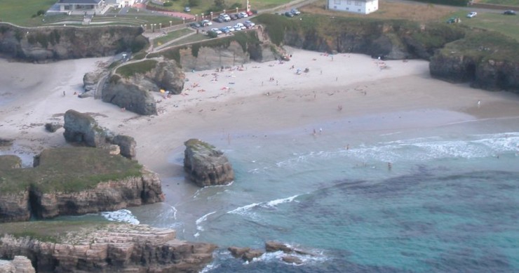 Playa As Illas, Ribadeo, Lugo / Fuente: mapama.gob.es