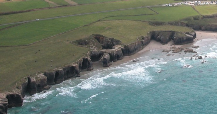 Playa As Catedrais, Ribadeo, Lugo / Fuente: mapama.gob.es