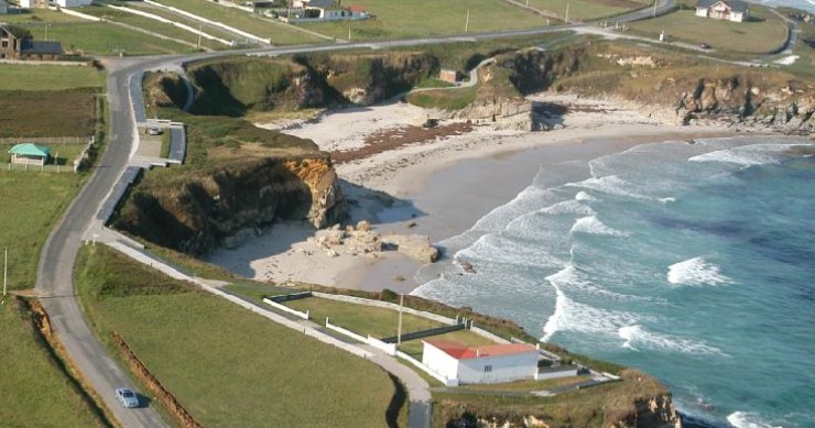 Playa As Pasada, Barreiros, Lugo / Fuente: mapama.gob.es