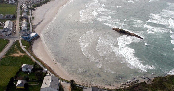 Playa San Cosme, Barreiros, Lugo / Fuente: mapama.gob.es