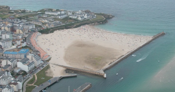 Playa A Rapadoira, Foz, Lugo / Fuente: mapama.gob.es