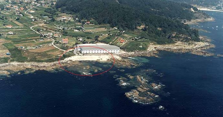 Playa Dos Castros, Cangas, Pontevedra / Fuente: mapama.gob.es