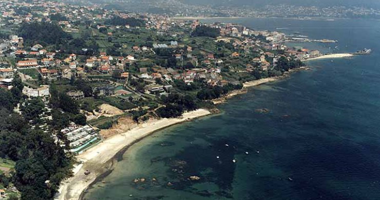 Playa Videira, Moaña, Pontevedra / Fuente: mapama.gob.es