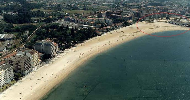 Playa Compostela, Vilagarcía de Arousa, Pontevedra / Fuente: mapama.gob.es