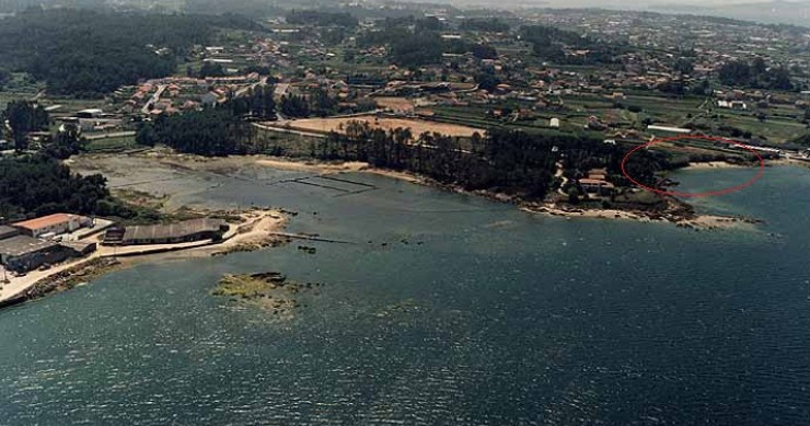 Playa O Rial, Vilanova de Arousa, Pontevedra / Fuente: mapama.gob.es