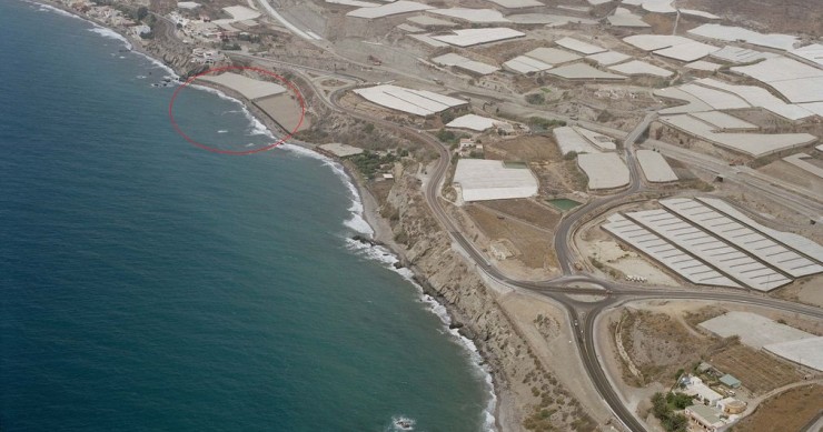 Playa Cala Junco, Adra, Almería / Fuente: mapama.gob.es