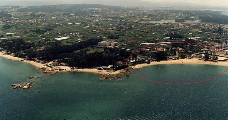 Playa Bornal, Vilanova de Arousa, Pontevedra / Fuente: mapama.gob.es