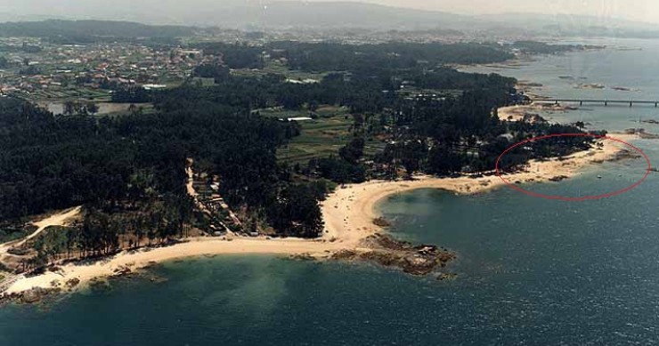 Playa Terrón, Vilanova de Arousa, Pontevedra / Fuente: mapama.gob.es