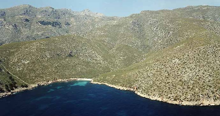 Playa Es Caló, Pollença, Mallorca / Fuente: mapama.gob.es