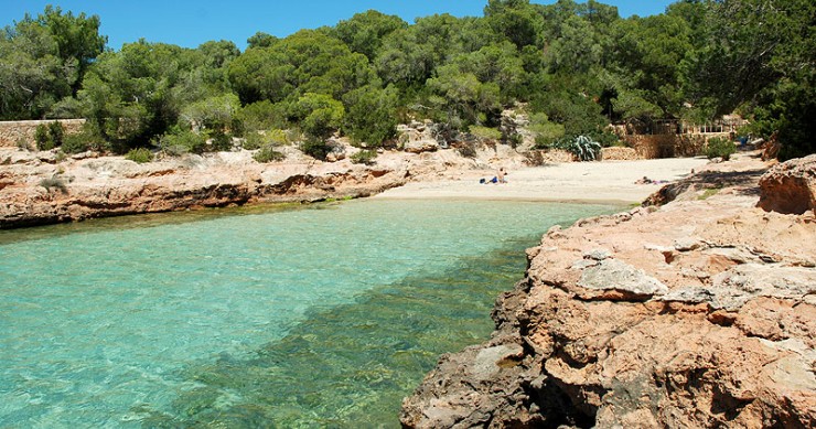 Playa Cala Grasioneta, Sant Antoni de Portmany, Ibiza / Fuente: mapama.gob.es