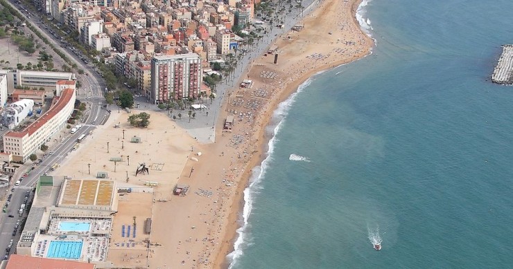 Playa Sant Miquel, Barcelona / Fuente: mapama.gob.es