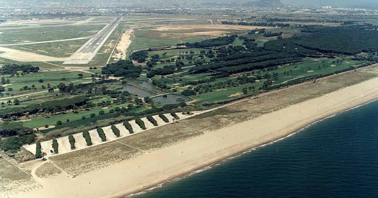 Playa Platja dels Militars, El Prat de Llobregat, Barcelona / Fuente: mapama.gob.es