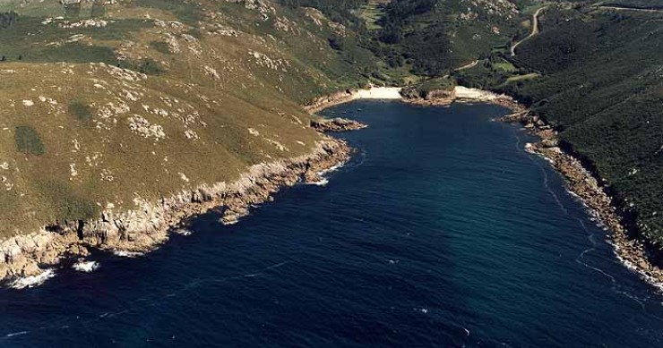 Playa Barda Pequeña, Ponteceso, A Coruña / Fuente: mapama.gob.es
