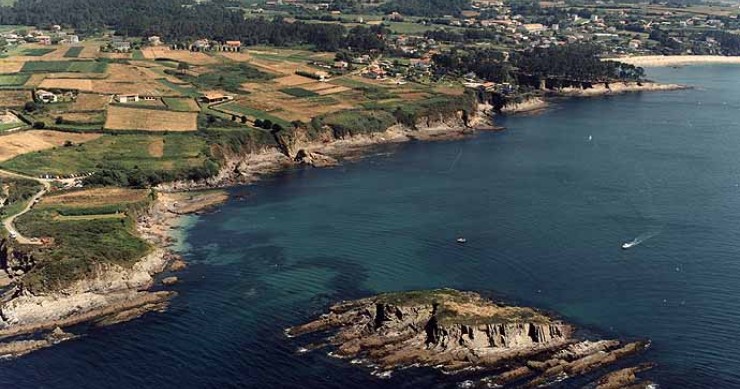 Playa Insua, Pontedeume, A Coruña / Fuente: mapama.gob.es