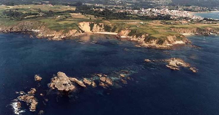 Playa As Mirandas, Ares, A Coruña / Fuente: mapama.gob.es