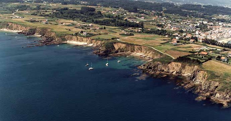 Playa Centeas, Ares, A Coruña / Fuente: mapama.gob.es
