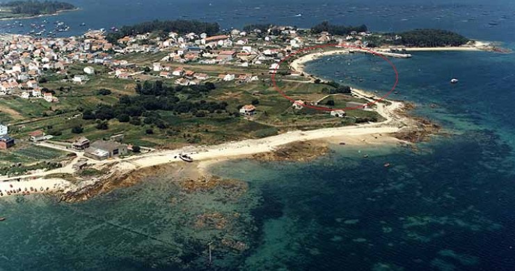 Playa Moure Davella, A Illa de Arousa, Pontevedra / Fuente: mapama.gob.es