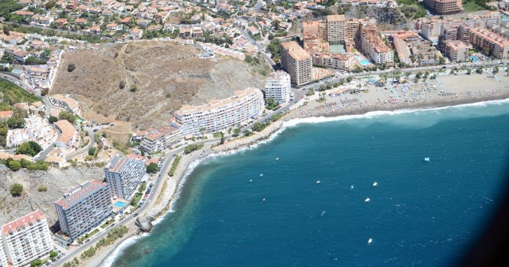 Playa El Rincón de La China, Almuñécar, Granada / Fuente: mapama.gob.es