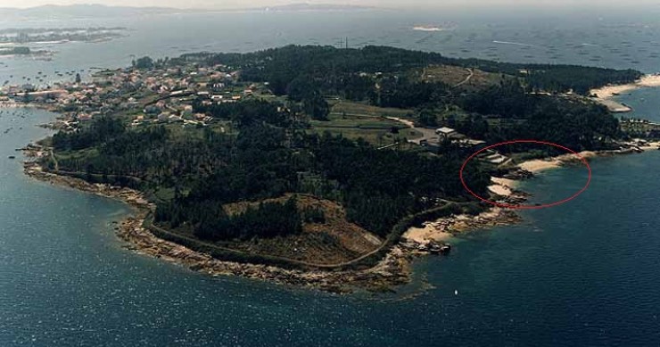 Playa O Naso, A Illa de Arousa, Pontevedra / Fuente: mapama.gob.es
