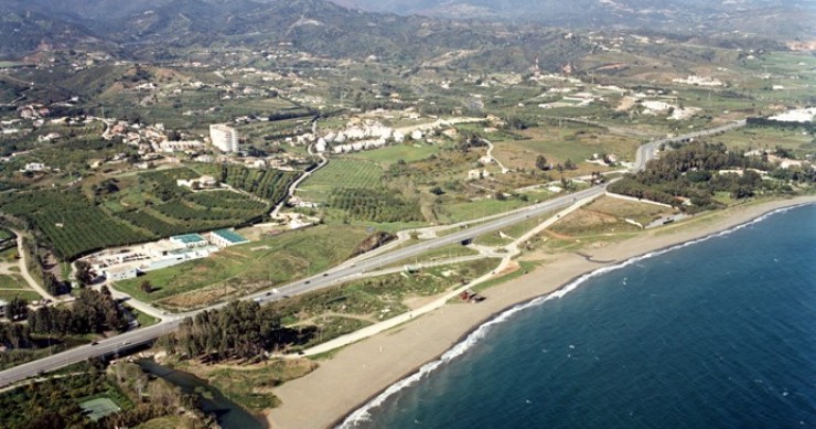 Playa Playa del Río Castor, Estepona, Málaga / Fuente: mapama.gob.es