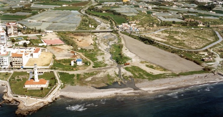 Playa Río Torrox, Torrox, Málaga / Fuente: mapama.gob.es