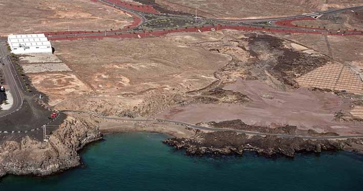 Playa La Arena, Arrecife, Lanzarote / Fuente: mapama.gob.es
