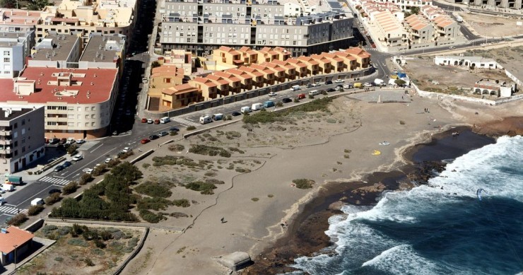 Playa El Cabezo, Granadilla de Abona, Tenerife / Fuente: mapama.gob.es