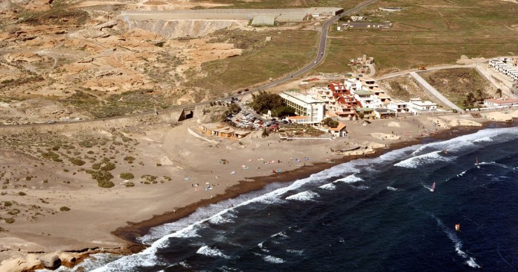 Playa Leocadio Machado, Granadilla de Abona, Tenerife / Fuente: mapama.gob.es