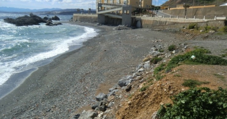 Playa Juan XIII, Ceuta / Fuente: mapama.gob.es