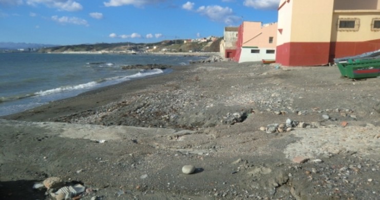 Playa Almadraba, Ceuta / Fuente: mapama.gob.es